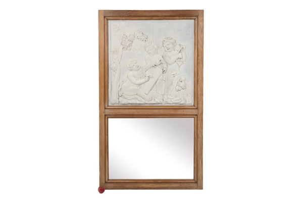 Trumeau in legno, XVIII e XX secolo