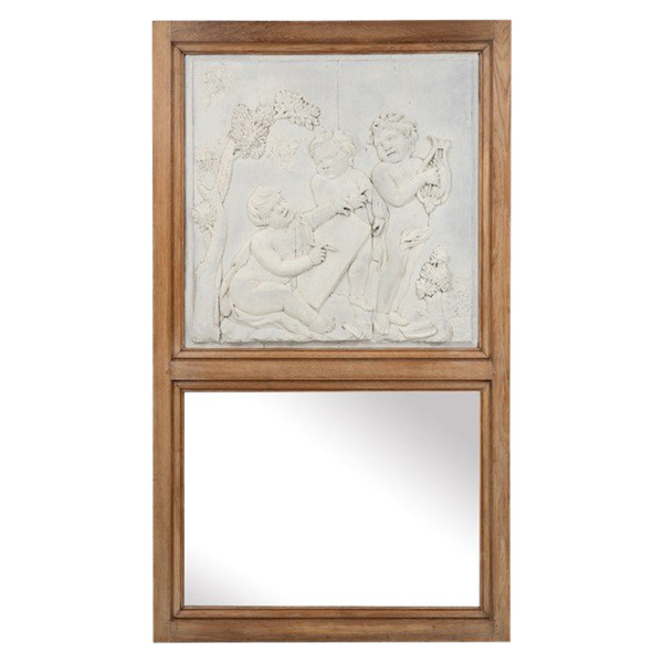 Trumeau in legno, XVIII e XX secolo