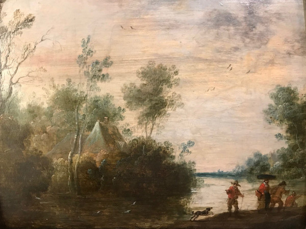 Dutch Landscape Anthonie Jansz Van Der Croos (1606/1662) Entourage