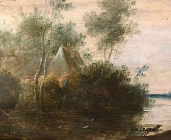 Dutch Landscape Anthonie Jansz Van Der Croos (1606/1662) Entourage