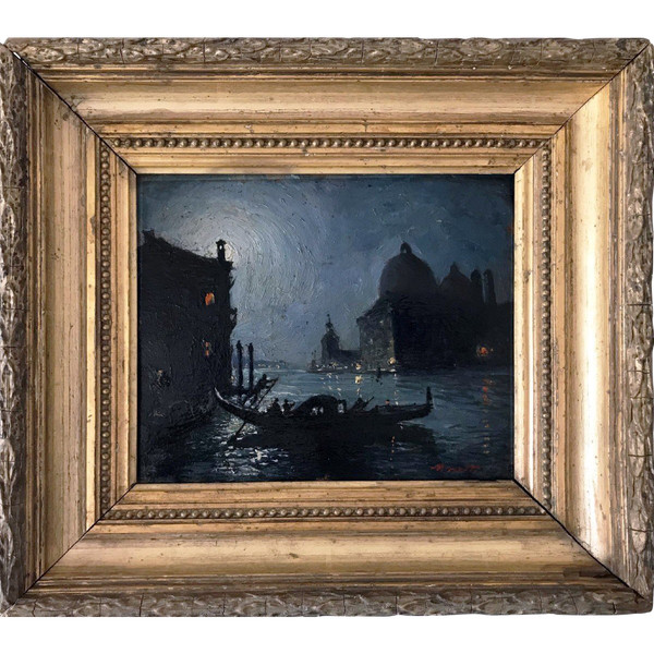 Vue De Venise Luigi Moretti 1884/1950