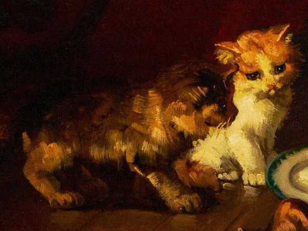 Chatons Att. Brunel De Neuville (1852/1941) 