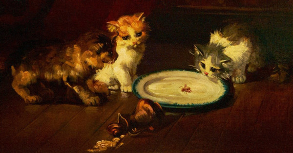 Chatons Att. Brunel De Neuville (1852/1941) 