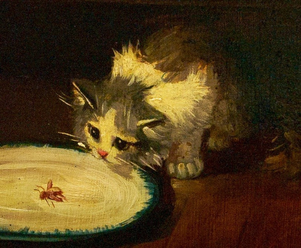 Chatons Att. Brunel De Neuville (1852/1941) 