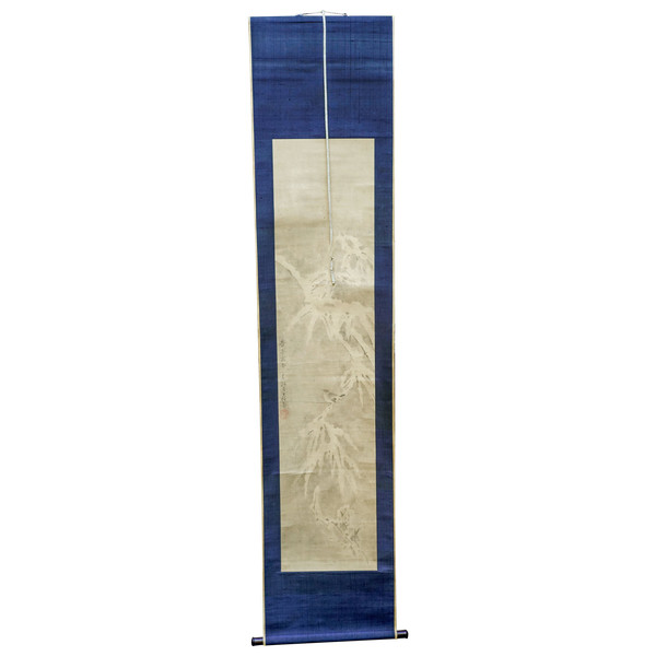 Tachihara Kyosho (立原杏所, 1786-1840) - 19th century Japanese scroll painting, Winters