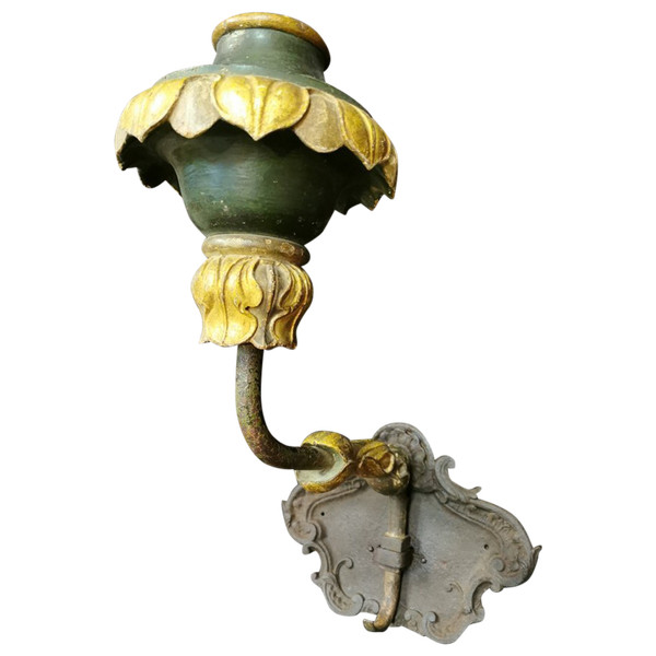 Large Removable 18th Century Carousel Sconce