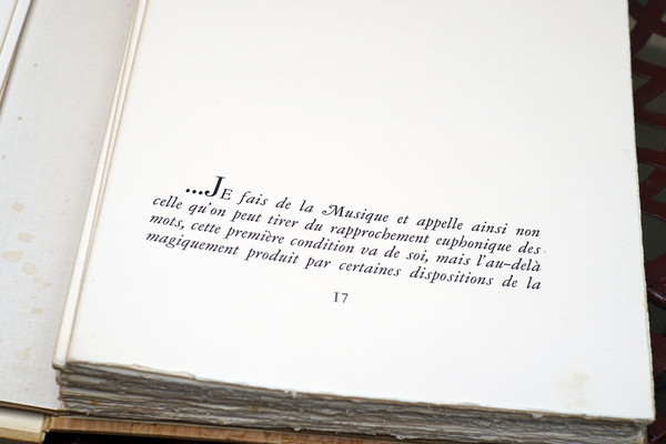Stéphane MALLARMÉ, POÉSIES Illustrations originales d'Alain STAEHLIN