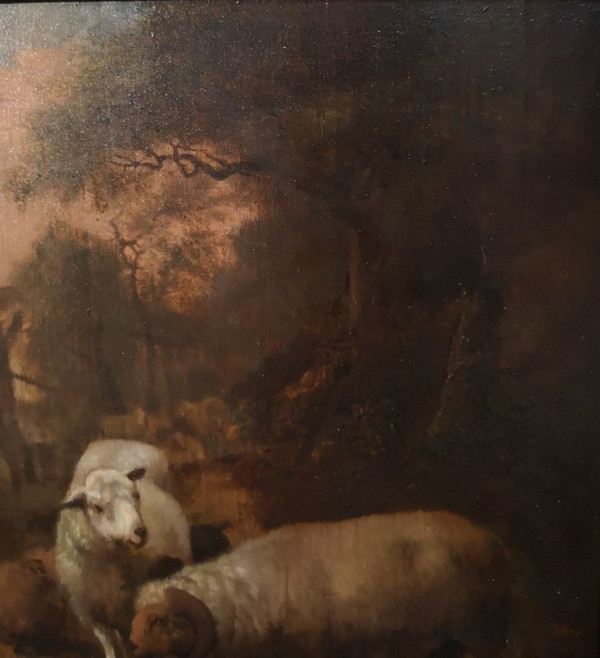 Öl auf Holz, signiert Graat Barend (1628-1709). Zeitraum Mitte des 17. Jahrhunderts.