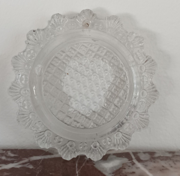 Baccarat - crystal-ceramics with profiles of Napoleon and ML - Brouwet collection - Empire, circa 1810