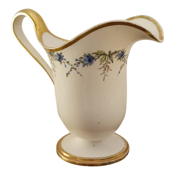 Manufacture révolutionnaire de Sèvres - pot à lait - forme étrusque ou hanap - porcelaine tendre
