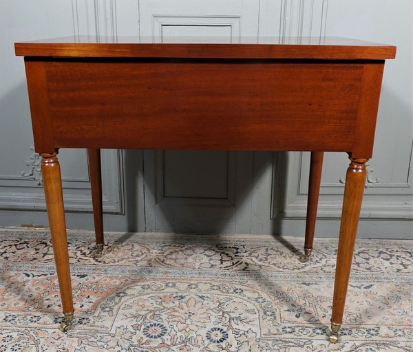 Coiffeuse d'Homme d'époque Louis XVI En Acajou