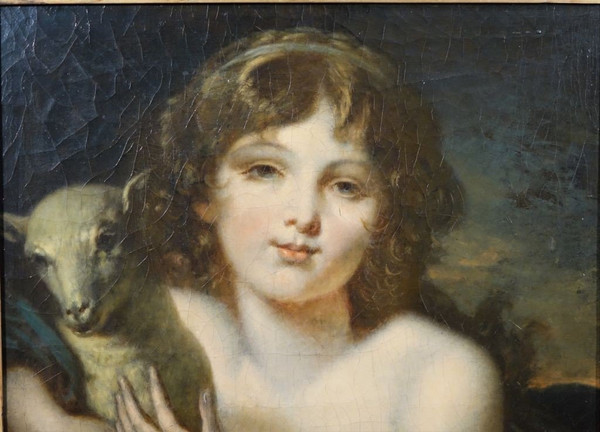 Oil on canvas, early 19th century - Follower of J.b Greuze
