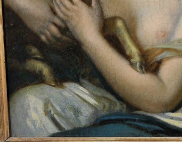 Oil on canvas, early 19th century - Follower of J.b Greuze