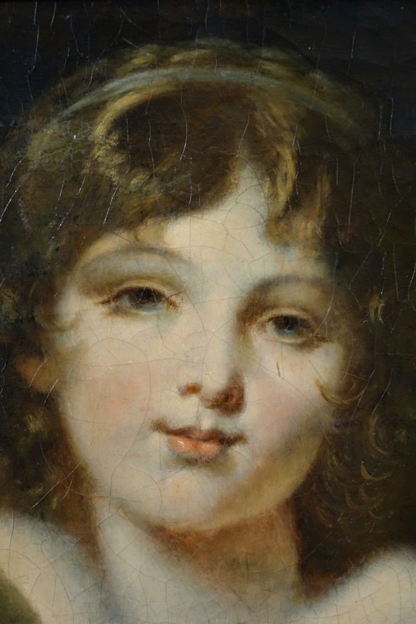Oil on canvas, early 19th century - Follower of J.b Greuze