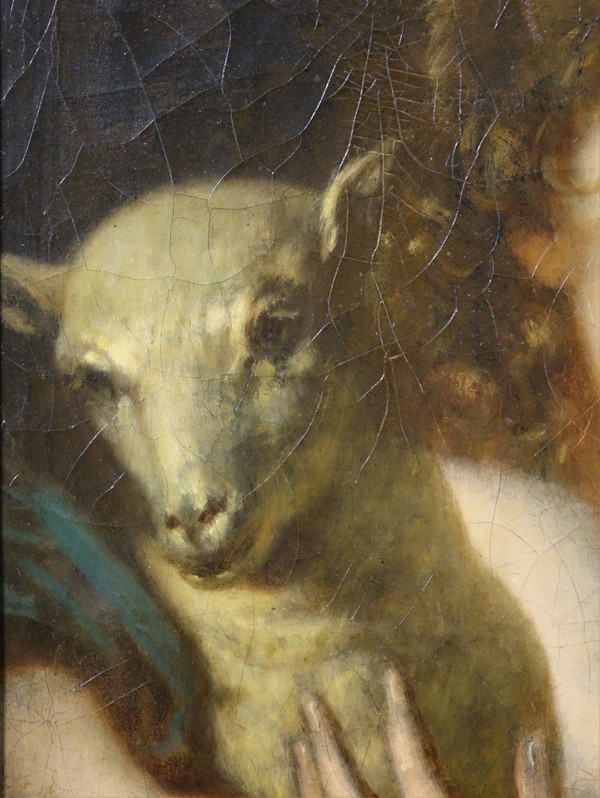 Oil on canvas, early 19th century - Follower of J.b Greuze