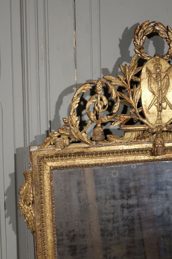 Miroir d'époque Louis XVI