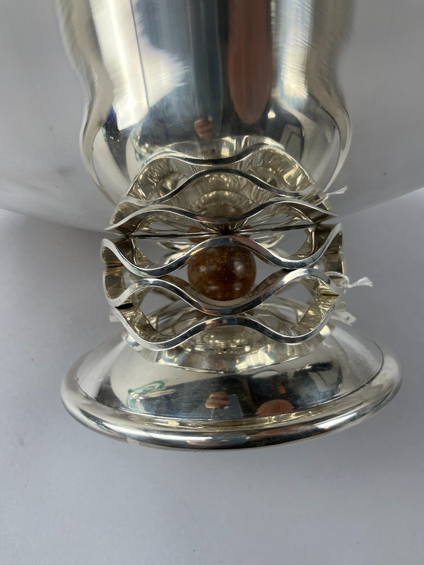 Christofle footed fruit bowl shower