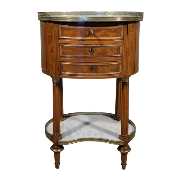 Louis XVI period Chiffonnière Table In Mahogany