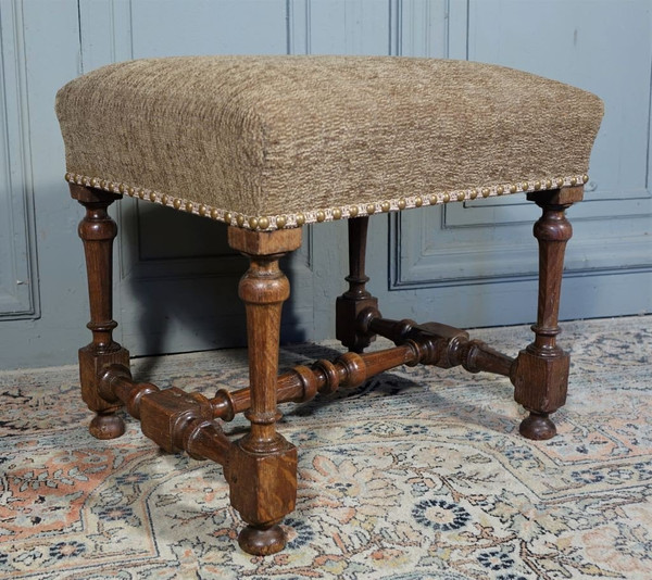 Sgabello d'epoca Luigi XIV