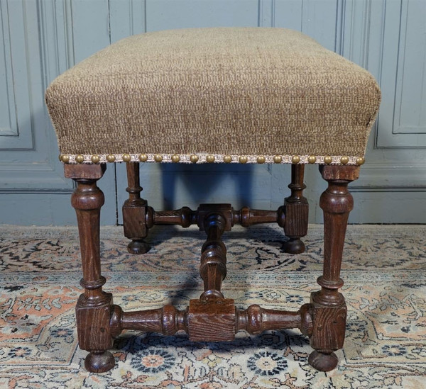 Sgabello d'epoca Luigi XIV