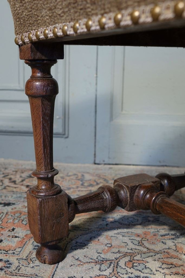 Sgabello d'epoca Luigi XIV