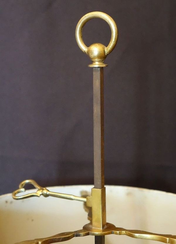Lampe Bouillotte En Bronze Doré