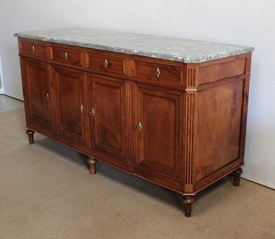 Louis XVI sideboard in solid cherry wood - 18th century