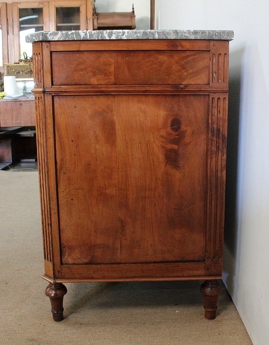 Louis XVI sideboard in solid cherry wood - 18th century