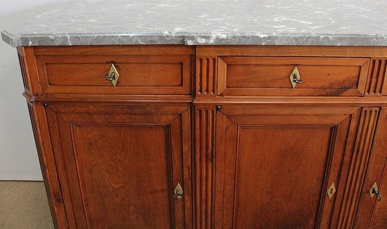 Louis XVI sideboard in solid cherry wood - 18th century