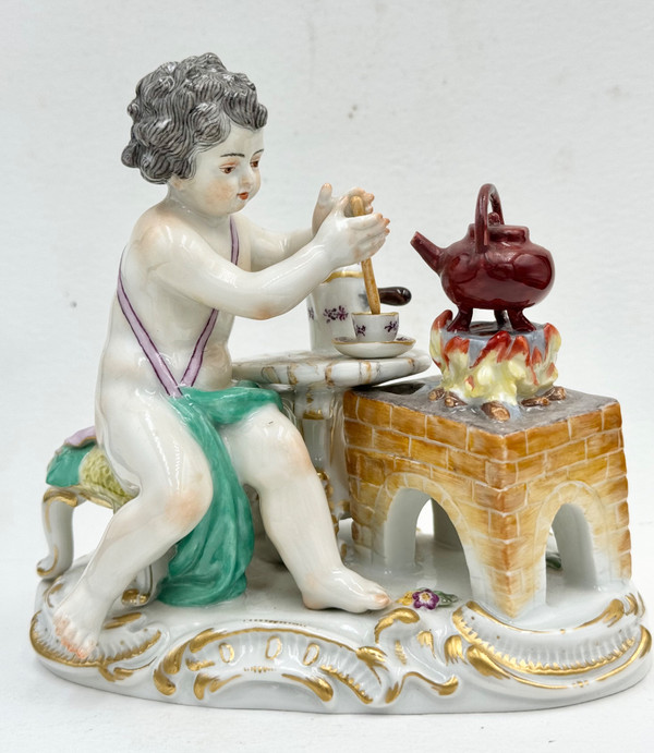 Meißen - Allegorie "Das Feuer".