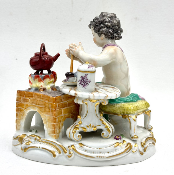 Meißen - Allegorie "Das Feuer".