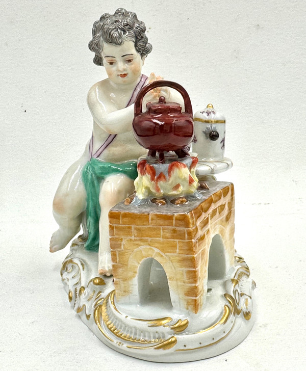 Meißen - Allegorie "Das Feuer".