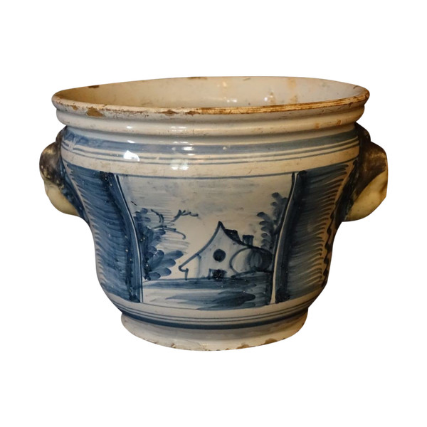 Cache Pot En Faïence De Nevers