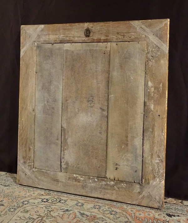 Miroir Régence En Bois Doré