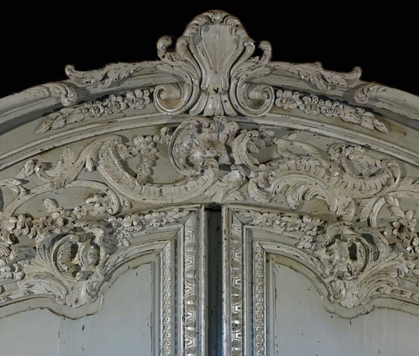 Louis XV Style Castle Cabinet