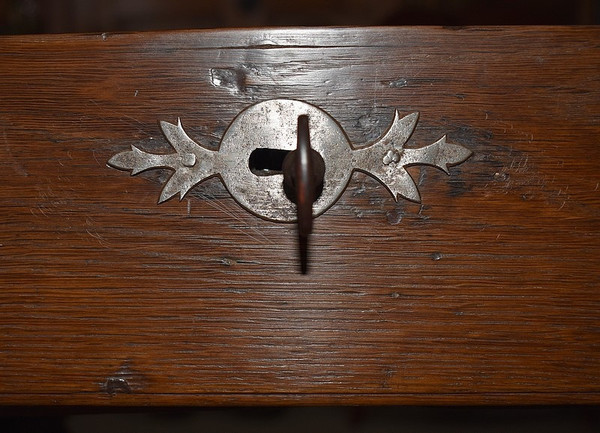 Table-Bureau Louis XIV en Chêne – XVIIIe
