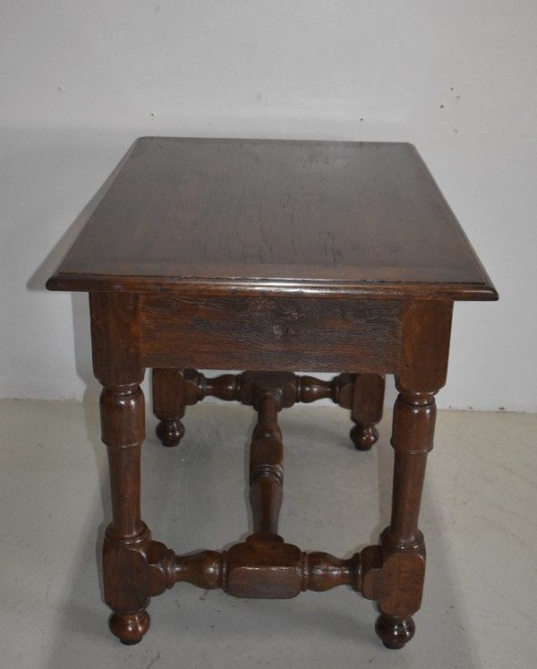 Table-Bureau Louis XIV en Chêne – XVIIIe