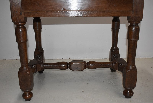 Table-Bureau Louis XIV en Chêne – XVIIIe