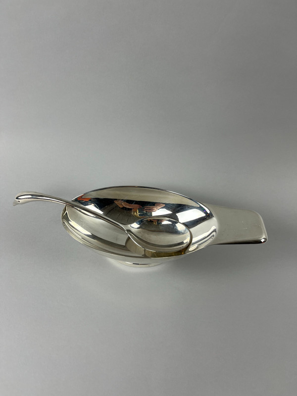 Christofle swan sauce boat