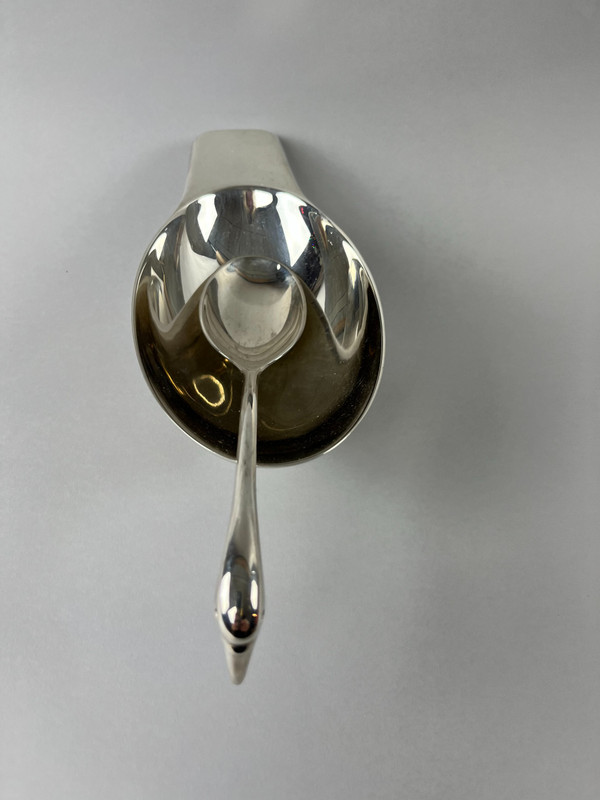Christofle swan sauce boat