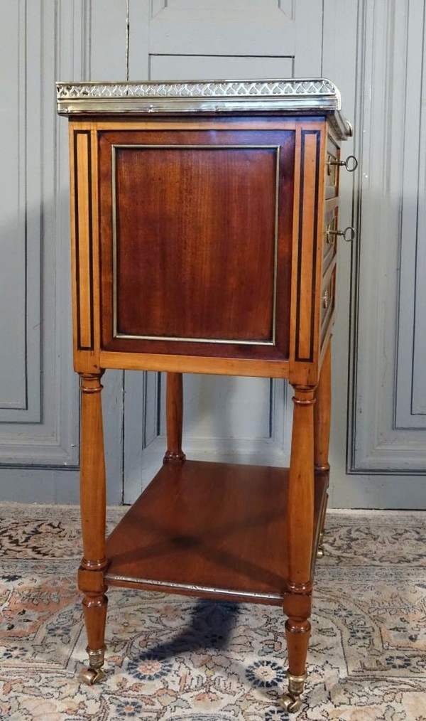 Louis XVI / Verzeichniszeit Chiffonnière-Tisch