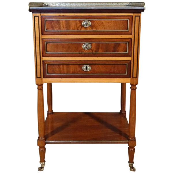 Louis XVI / Verzeichniszeit Chiffonnière-Tisch