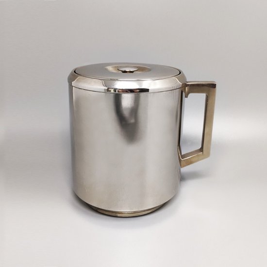 1960 Superb ice bucket by Aldo Tura for Macabo. Made in italy
