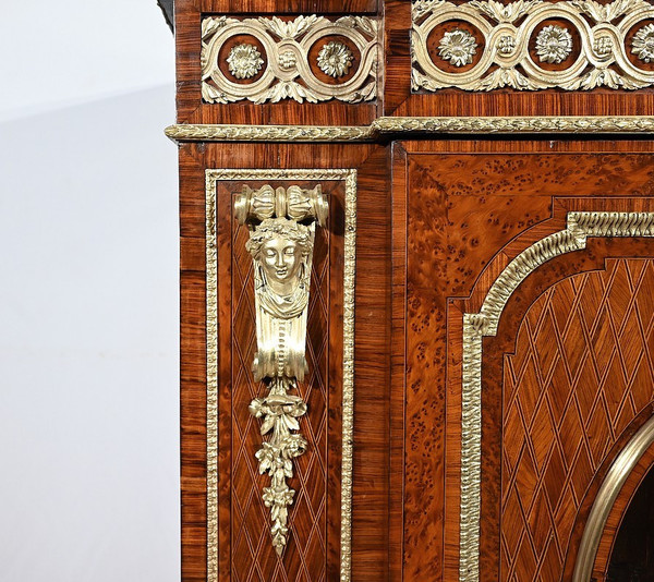 Meuble d’Entre-deux en Bois Précieux, époque Napoléon III – Milieu XIXe
