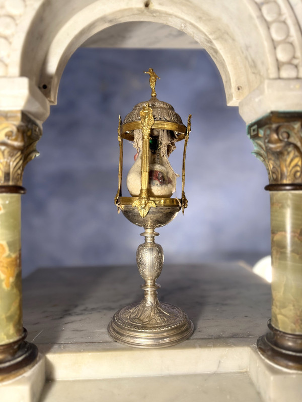 Monstrance Reliquary Of Saint Theodore - Circa 1700