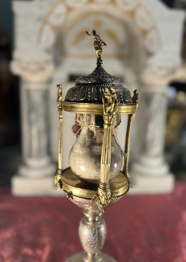 Monstrance Reliquary Of Saint Theodore - Circa 1700