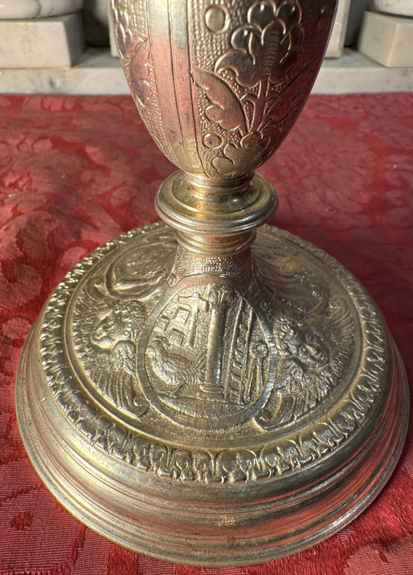 Monstrance Reliquary Of Saint Theodore - Circa 1700