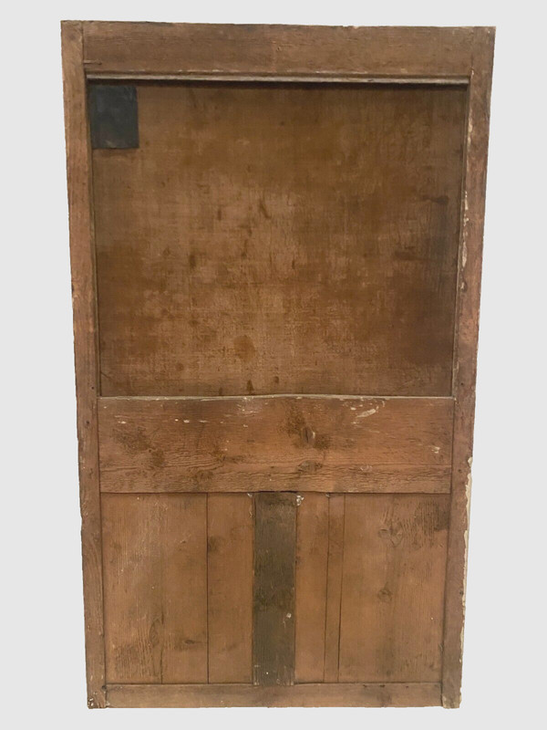 Louis XV style trumeau in carved wood XIX century