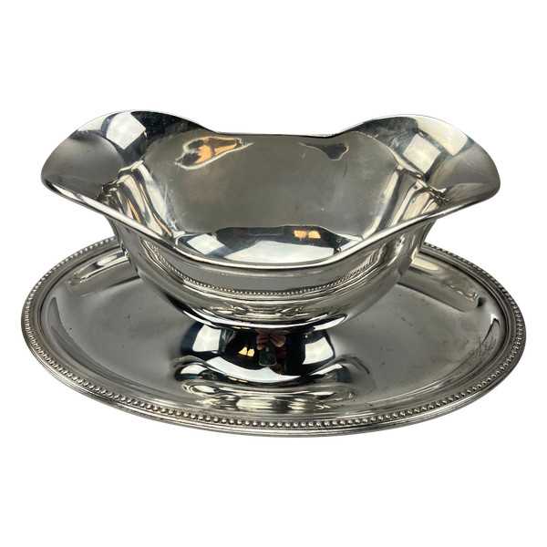 Christofle pearl sauce boat