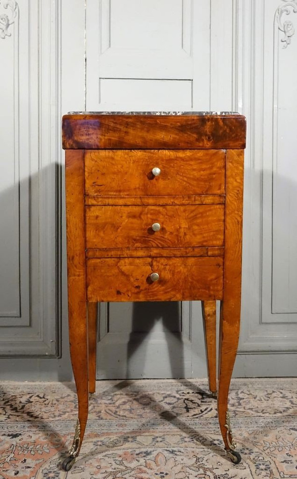 Table Chiffonnière En Loupe De Frêne